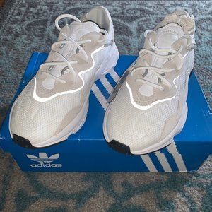 ADIDAS Ozweego Trainers - White + Reflective